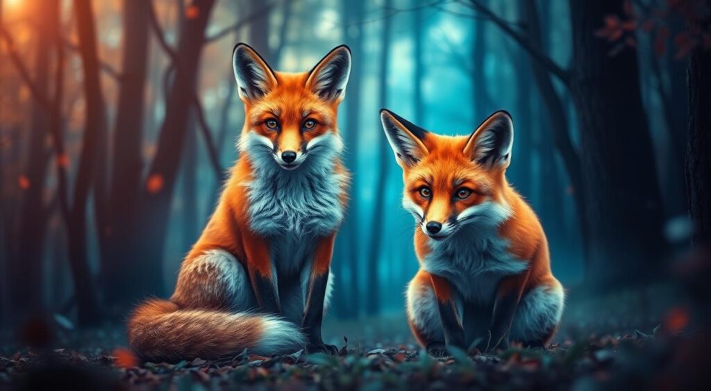 Gemini spirit animal - the fox Gemini spirit animal - the fox